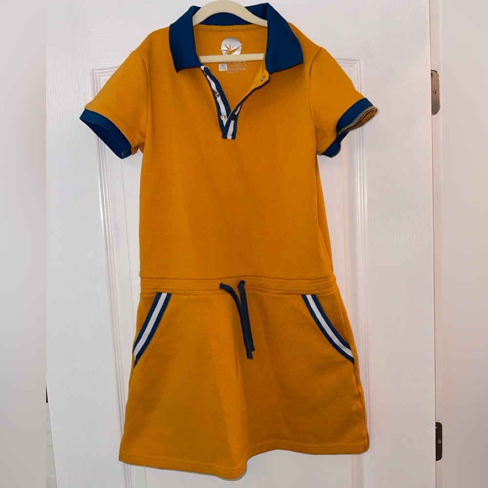 Marie Birdie girls polo dress